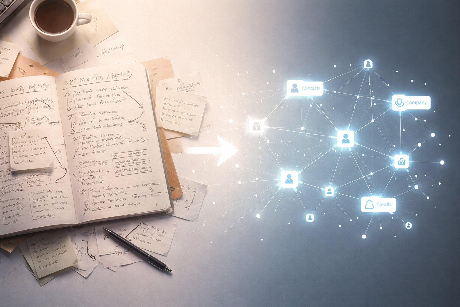 Your CRM Is a Folder of Markdown Files — Here's How It Works